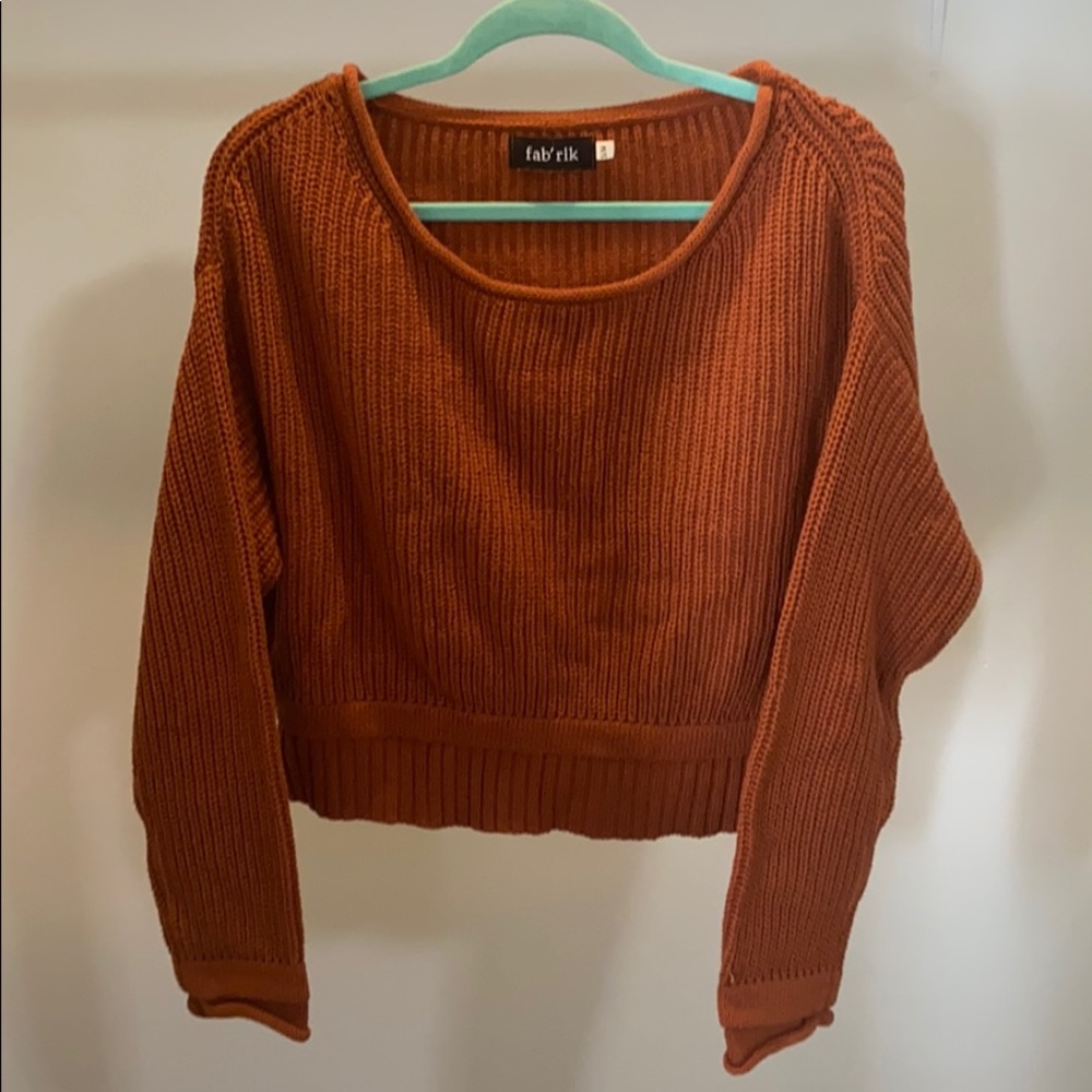 S/M Orange Sweater